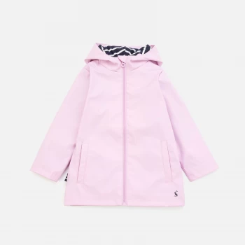 Joules Girls Riverside Mouse Raincoat - Pink - 5 Years