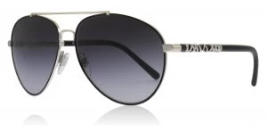 Burberry BE3089 Sunglasses Black / Silver 10058G 58mm