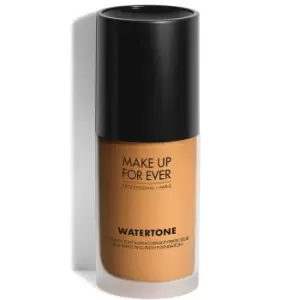 MAKE UP FOR EVER watertone Foundation No Transfer and Natural Radiant Finish 40ml (Various Shades) - Y434-Golden Caramel