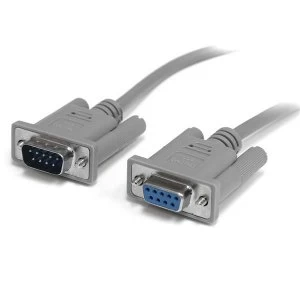 StarTech 10ft DB9 RS232 Serial Null Modem Cable FM