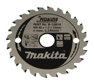 Makita B-33819 circular saw blade 8.5cm