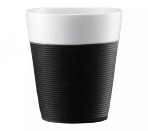 Bodum Bistro Porcelain Mug with Silicone Band