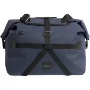 Brompton Borough Waterproof bag, Navy with Frame - Grey