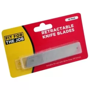 Fit For The Job 10Pk Blades For Sok18 Snap-Off Knife- you get 24