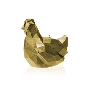 Classic Gold Big Chicken Candle