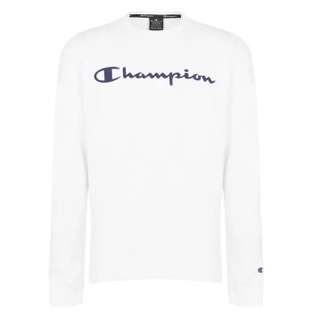 Champion Crewneck Sweatshirt Mens - White