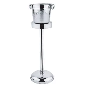 Robert Dyas Wine Bucket with Stand - Stainless Steel