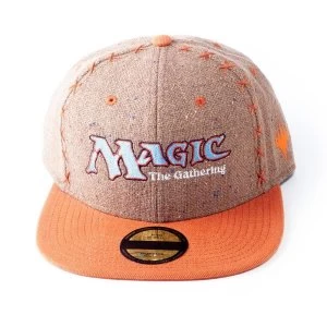 Hasbro - Magic: The Gathering Logo Core Unisex Snapback Baseball Cap - Brown/Orange