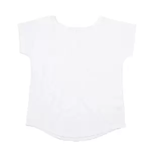 Mantis Womens/Ladies Loose Fit Short Sleeve T-Shirt (M) (White)