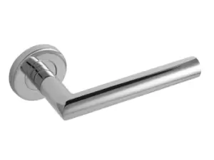 Eclipse 34409 PSS 19mm Mitred Door Handle Set Fire Rated Stainless Steel