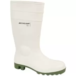 Dunlop FS1800/171BV Wellington / Mens Boots / Safety Wellingtons (48 EUR) (WHITE) - WHITE