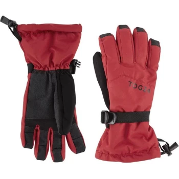 Tog 24 Lockton Waterproof Ski Gloves - Red