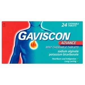 Gaviscon Advance Tablets Peppermint 24s