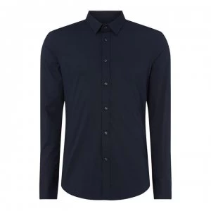 Antony Morato Long Sleeve Shirt - DEEP Blue 7043