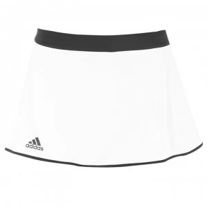 adidas Womens Tennis Aspire Skort Skirt - White/Black