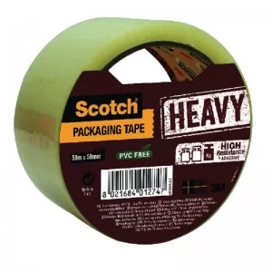 Scotch Heavy Duty 50mmx50m Clear Packaging Tape HV.5050.S.B