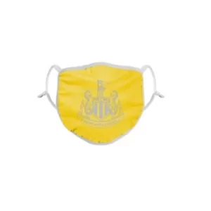 Newcastle United FC Reflective Face Covering Yellow