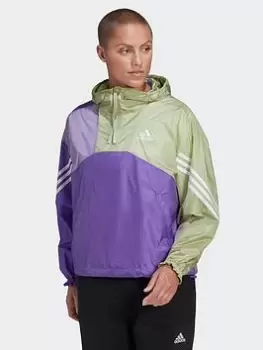 adidas Back To Sport Wind.rdy Anorak, Pink, Size L, Women