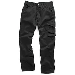 Scruffs Black Work Trousers - 38W 31L