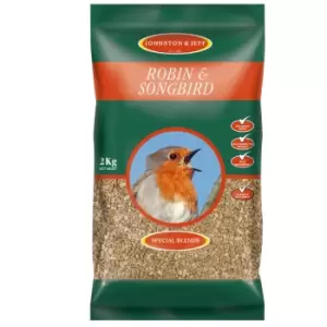 Johnston & Jeff Songbird and Robin Feed Mix - 2kg
