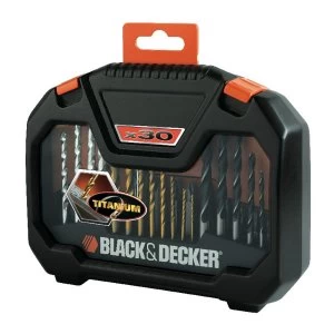 Black and Decker 30 Piece Drill and Screwdriver Accessory Set