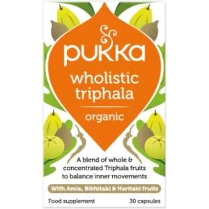 Pukka Herbs Wholistic Triphala 30 capsule