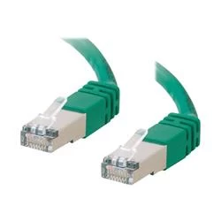 C2G 5m Shielded Cat5E Moulded Patch Cable - Green