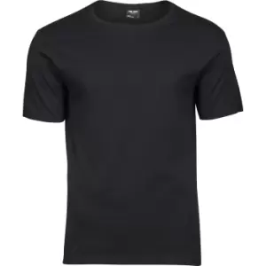 Tee Jays Mens Luxury Cotton T-Shirt (XXL) (Black)