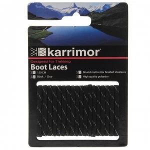 Karrimor Shoe Laces - Black/Charcoal