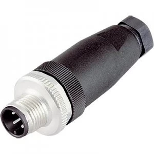 Sensor actuator connector M12 Plug straight No. of pins RJ