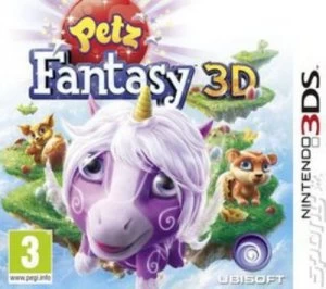 Petz Fantasy 3D Nintendo 3DS Game