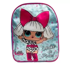 Lol Surprise Childrens/Kids Satin Backpack (One Size) (Blue/Pink)