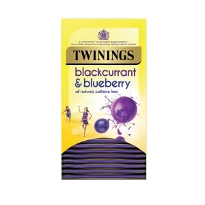 Twinings Blackcurrant and Blueberry Pack of 20 F14393
