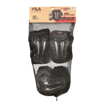 Fila Multi Tech Gear Skate Protection 3 Pack Mens - Black
