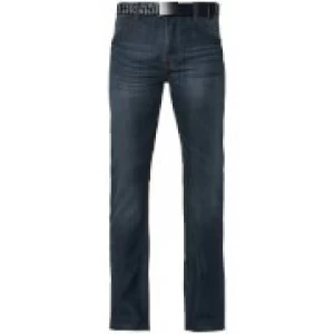 Smith & Jones Mens Fuse Denim Jeans - Stonewash - 28R - Blue