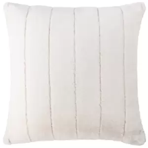 Empress Faux Fur Cushion Cream / 45 x 45cm / Polyester Filled