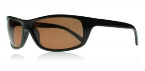 Serengeti Bormio Sunglasses Shiny Black / Tortoise Bormio Polariserade 65mm