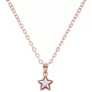 Ted Baker Ladies Rose Gold Plated Crystal Star Necklace