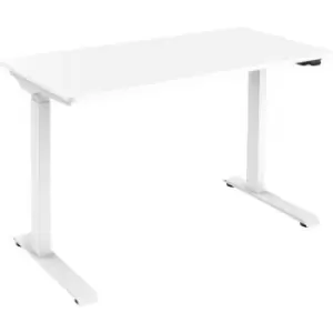 Digitus Office desk (sitting/standing) DA-90407 White DA-90407 Height (max.): 123 cm