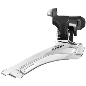 Shimano Sora R3000 Double 9-Speed Multi Band Clamp Front Derailleur - Silver