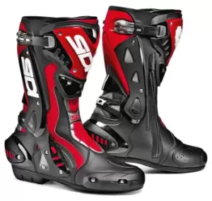 Sidi ST Motorcycle Boots Black Red