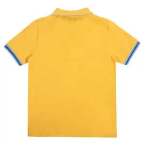 Ben Sherman Print Polo Shirt Junior Boys - Yellow