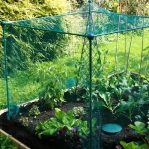 Garden Skill Gardenskill Fruit And Vegetable Garden Cage Kit With Butterfly Netting 1.25 X 1.25 X 1.25M