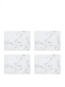 Sabichi Pack Of 4 Marble Placemats And 4 Coasters