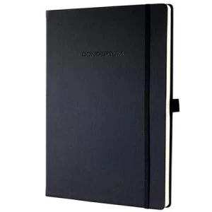 Sigel Conceptum Hard Cover Ruled Notebook A4 Plus 80gsm 194 Pages Ref CO116 Black