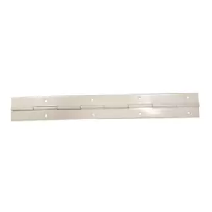 Airtic Metal Piano Hinge Gold Colour 30 x 240mm - White, Pack of 1