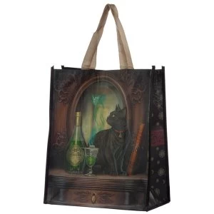 Lisa Parker Absinthe Cat Shopping Bag