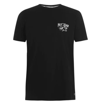 Hot Tuna Back Graphic T Shirt Mens - Black