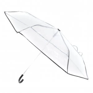 Totes Raindrops Mini Flat Aluminium Umbrella