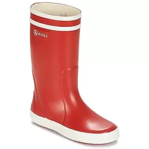 Aigle LOLLY POP boys's Childrens Wellington Boots in Red - Sizes 7 toddler,7.5 toddler,8.5 toddler,10 kids,11 kids,11.5 kids,12.5 kids,13 kids,1 kids,